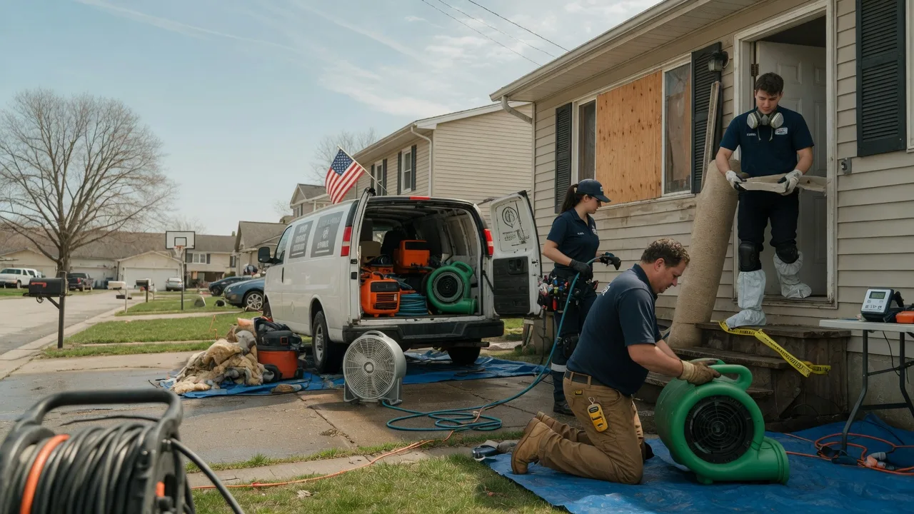 Water Damage Restoration in Arcola, IL near me